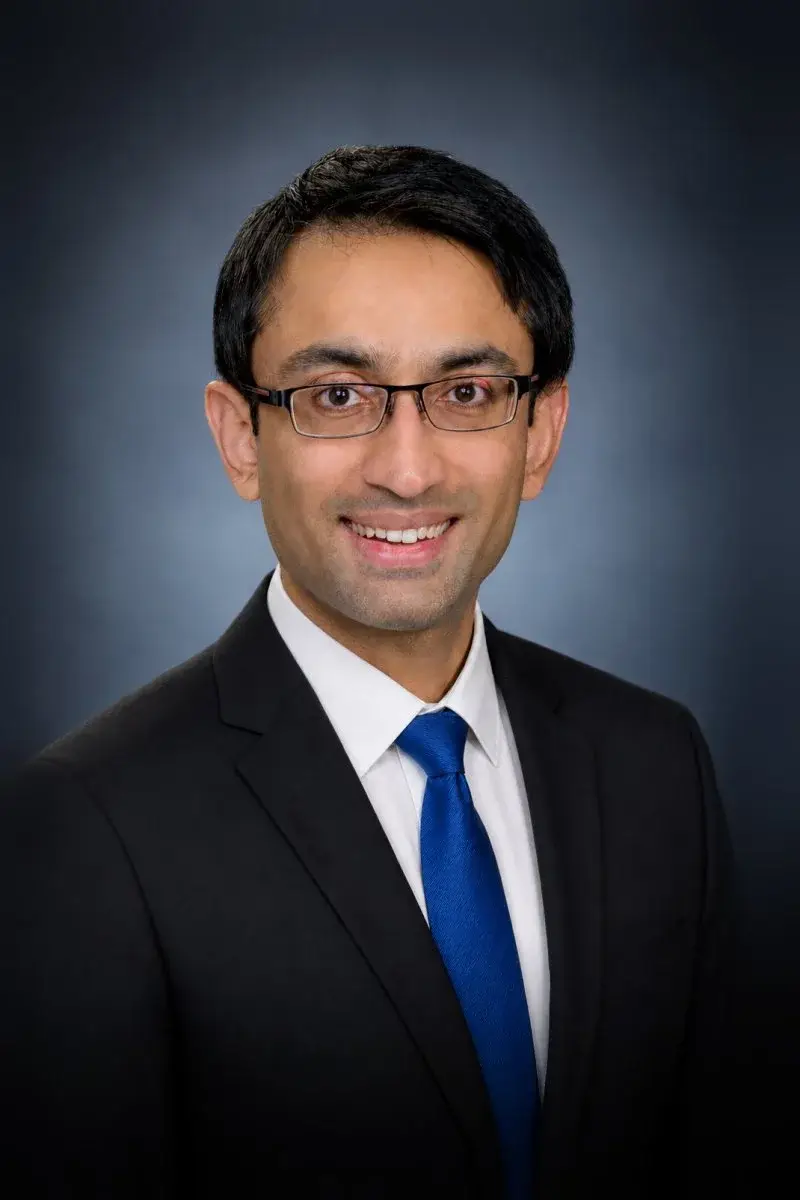 Portrait of Dr. Afaq Motiwala, interventional cardiologist